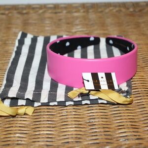 Lele Sadoughi Faux Leather Cher Headband.